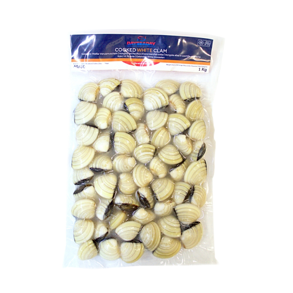 Whole white clams (Meretrix Lyrata)